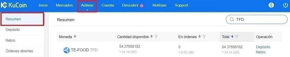 Dónde Comprar Criptomoneda TE-FOOD (TFD) Fácil y Rápido Comprar TE-FOOD (TFD) en Kucoin y Coinbase y Enviar Monedero