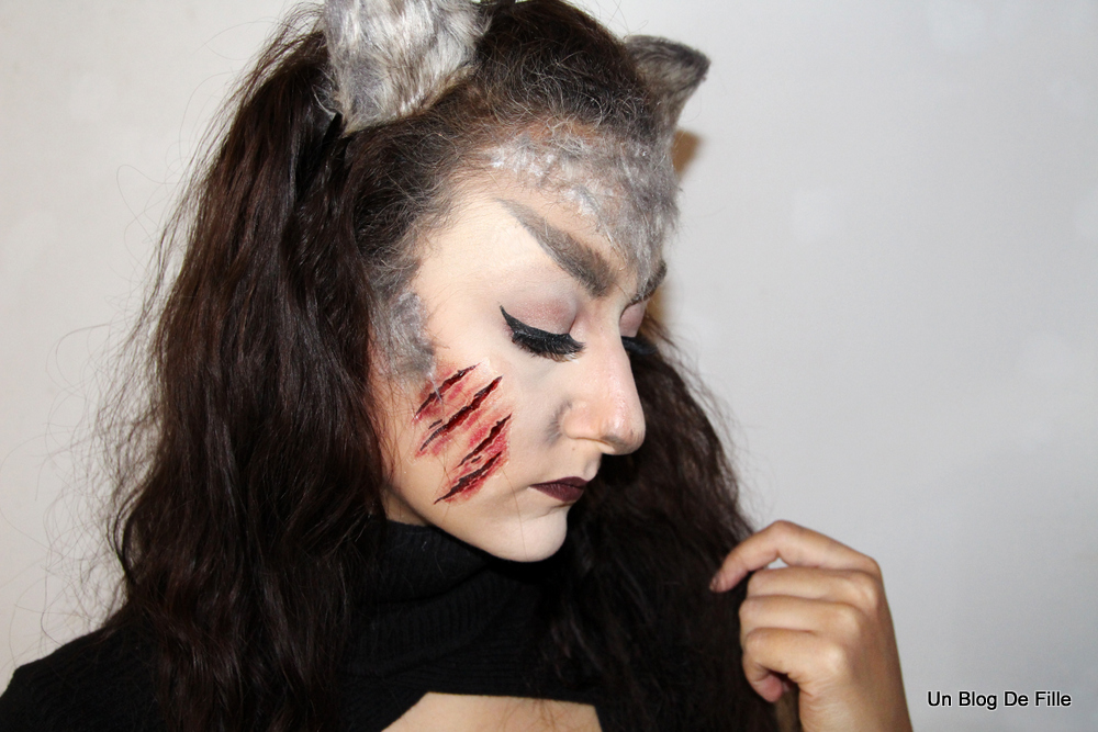 Un blog de fille Maquillage Halloween Loup Garou