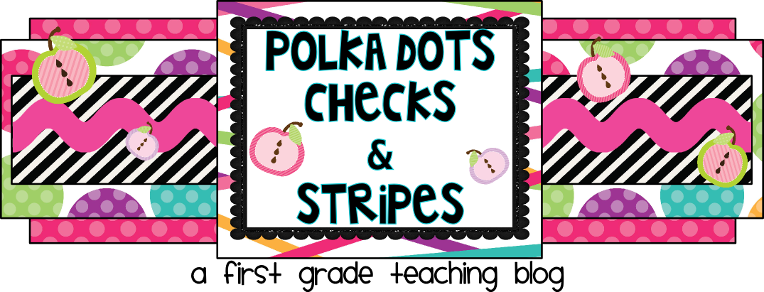 Polka Dots, Checks and Stripes in First Grade
