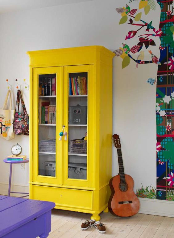 Yellow Cabinet