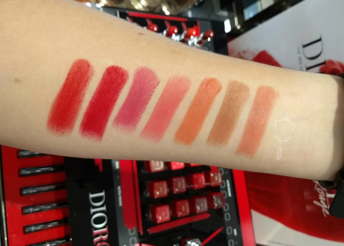 dior ultra rouge lipstick swatches