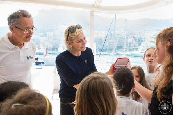 Princess Charlene of Monaco partecipated the Operation Snapper for All
