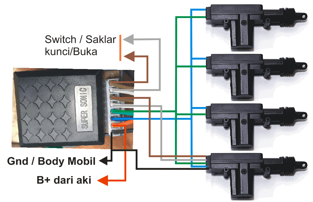 Remot Alarm Central Lock Universal Remot Alarm Central Lock Universal