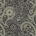 Charcoal Paisley Photoshop Pattern Download