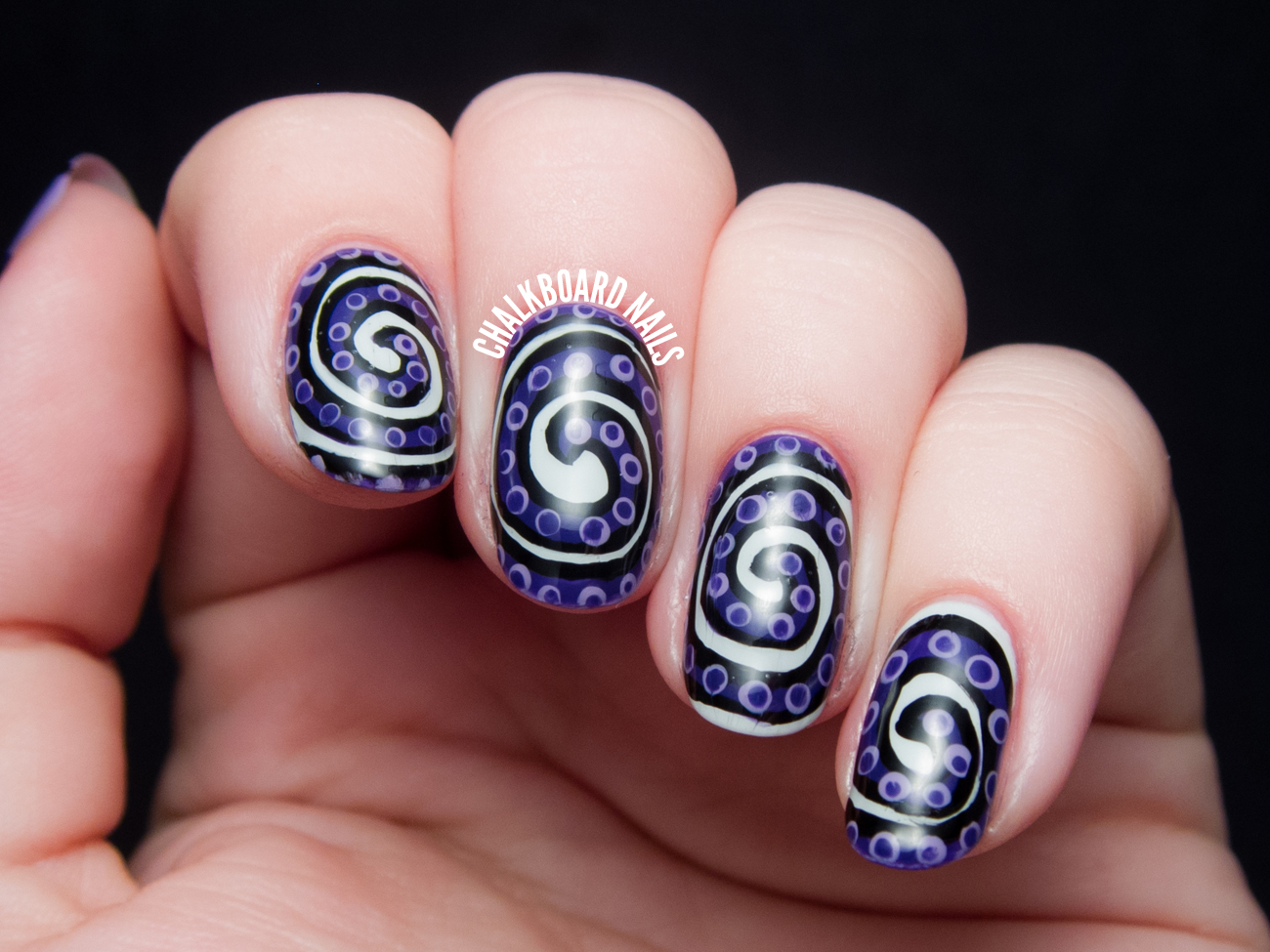 4. "Ursula Nail Art Tutorial Inspired by Disney's The Little Mermaid" - wide 1