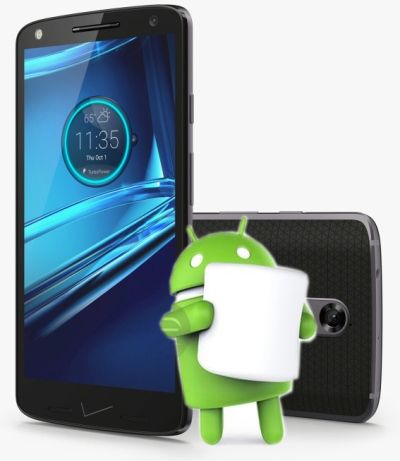 Moto Droid Turbo Verizon 6.0.1 Marshmallow OTA Update