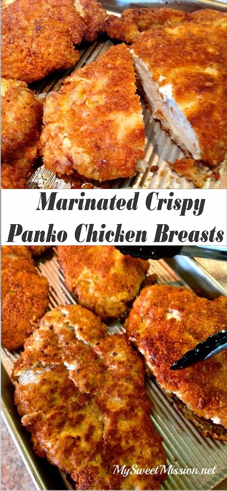 Marinated Crispy Panko Chicken Breasts Recipes Home Inspiration and