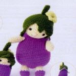 muñeca berenjena amigurumi patron gratis muñeca berenjena amigurumi