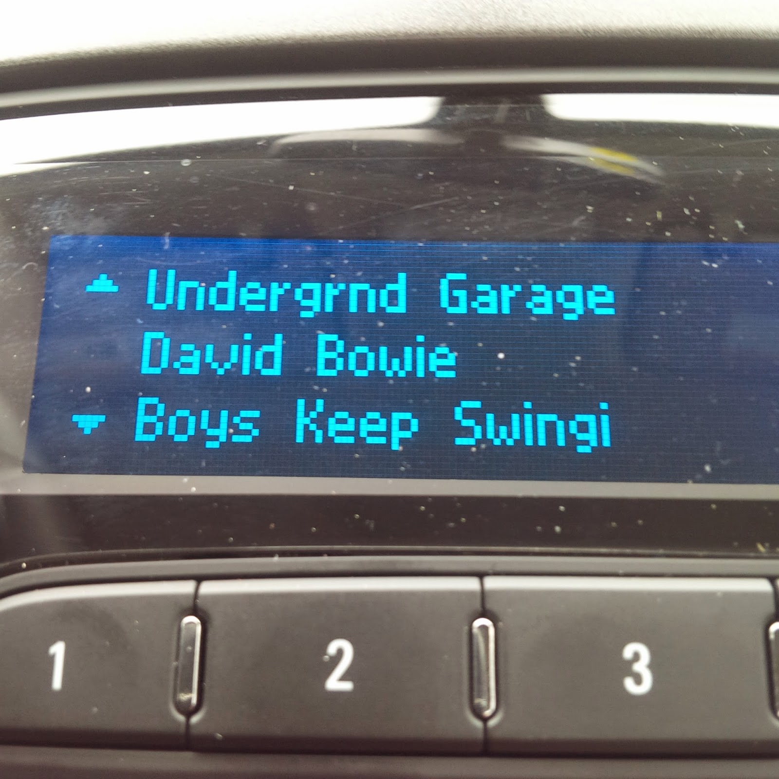 2 or 3 lines (and so much more) David Bowie "Boys Keep Swinging" (1979)