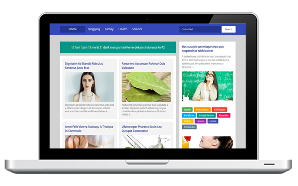 Langit Biru - Free & Fully Customizable Blogger Template Langit Biru - Free & Fully Customizable Blogger Template