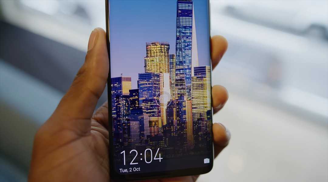 Huawei Mate 20 Pro In-display Fingerprint Reader