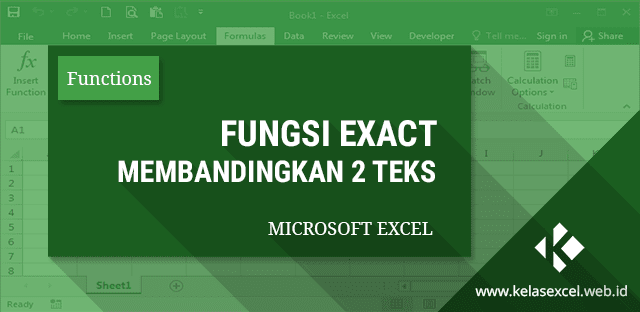 Fungsi Rumus Exact Excel Fungsi Rumus Exact Excel