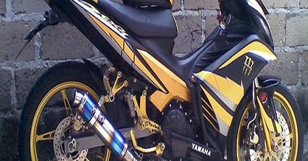 Foto gambar modifikasi yamaha jupiter mx 135 150 king 5 speed new velg