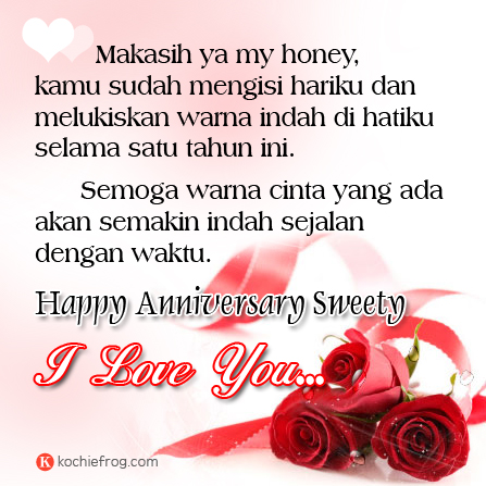 Free Gambar 4 Gambar Kata2 Ucapan Happy Anniversary Romantis Kochie Frog Terkeren oleh Katacinta.co