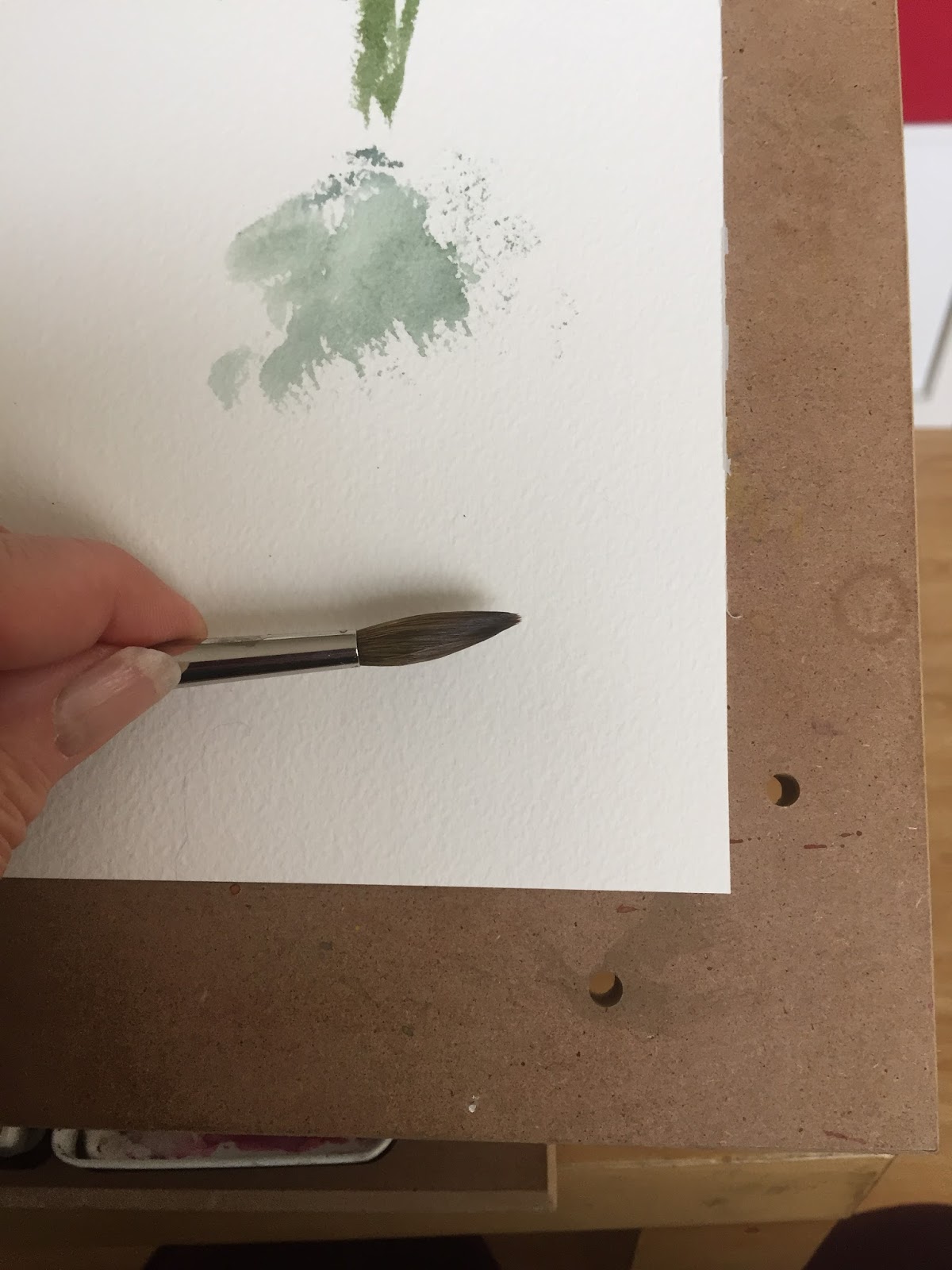 Useful Painting Tips & Techniques Another technique for painting trees