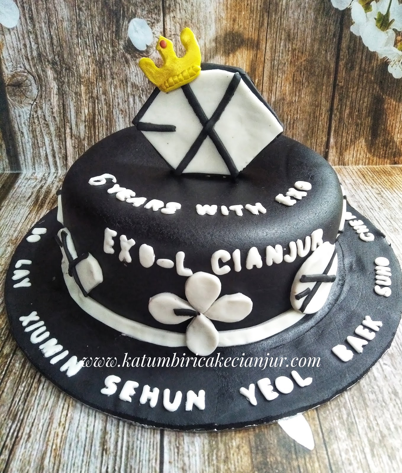 Exo Cake Katumbiri Custom Cake Cianjur