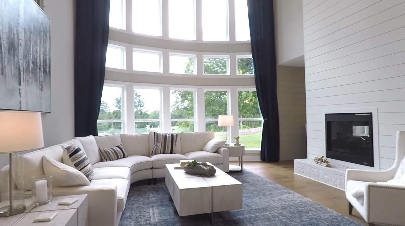 Interior Design Tour vs. INSIDE TOLL BROTHERS DECORATED 5 BDRM MODEL HOME N. OF ATLANTA - BP $414,900