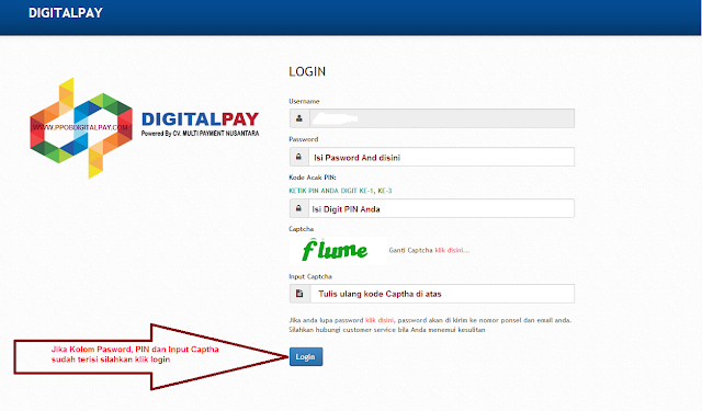 Panduan Transaksi Pembayaran tagihan WOM Finance di PPOB Digital Pay