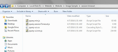 How to setup Session Timeout for Web Applications