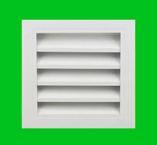 Cửa gió louver che mưa cho dự án