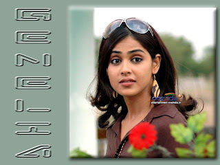 Tollywood Wallpapers: GENELIA WALLPAPERS