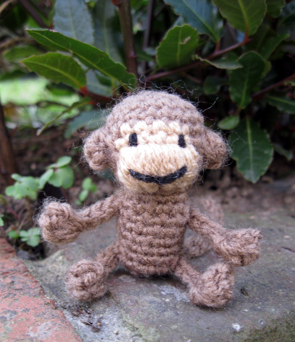 LucyRavenscar Crochet Creatures Mini Monkeys Free Amigurumi Pattern