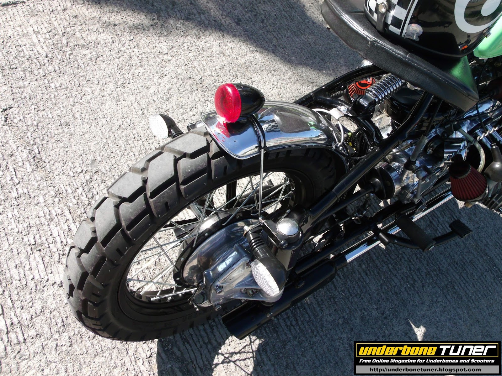 underbone tuner Busted Knuckles The Vintage Scrambler Restoration