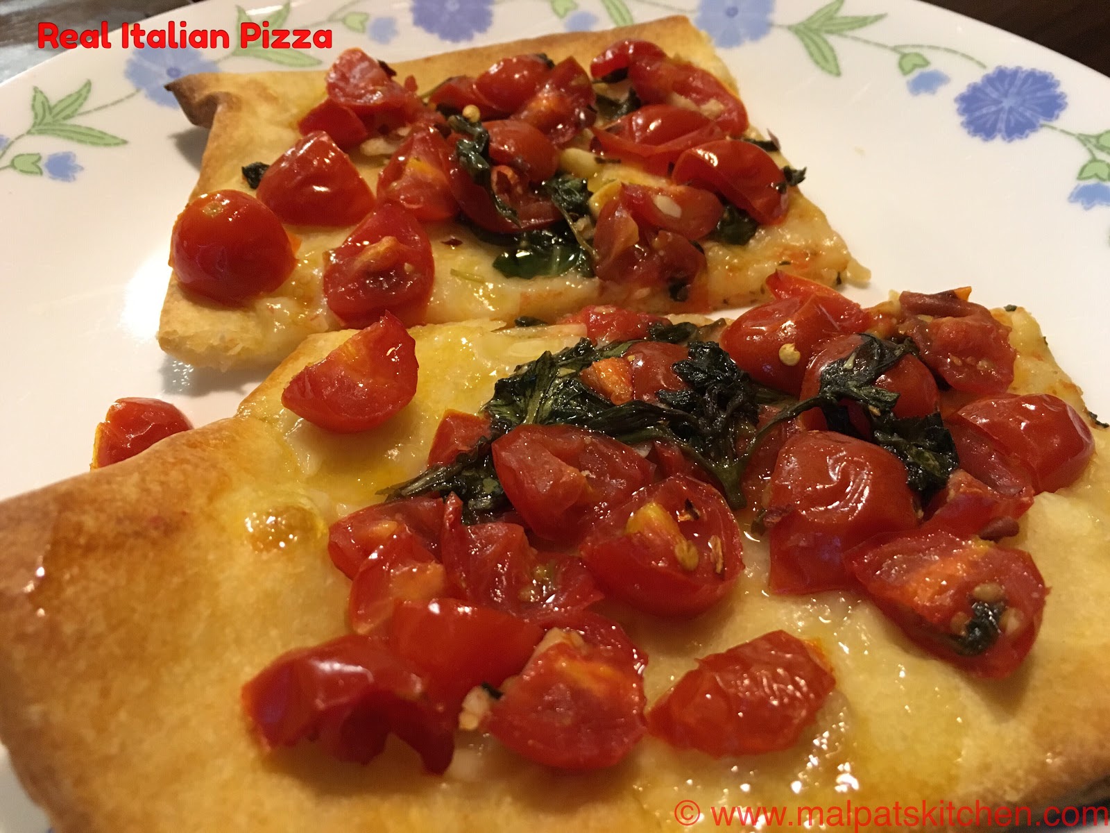 Real Italian Pizza The No Cheese No Sauce Pizza Malpats Kitchen