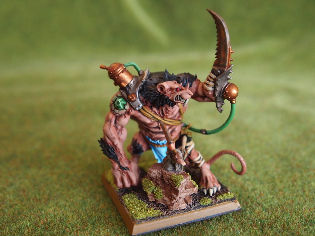 The Chattering Horde How to Paint Skaven Rat Ogres (Island of Blood).