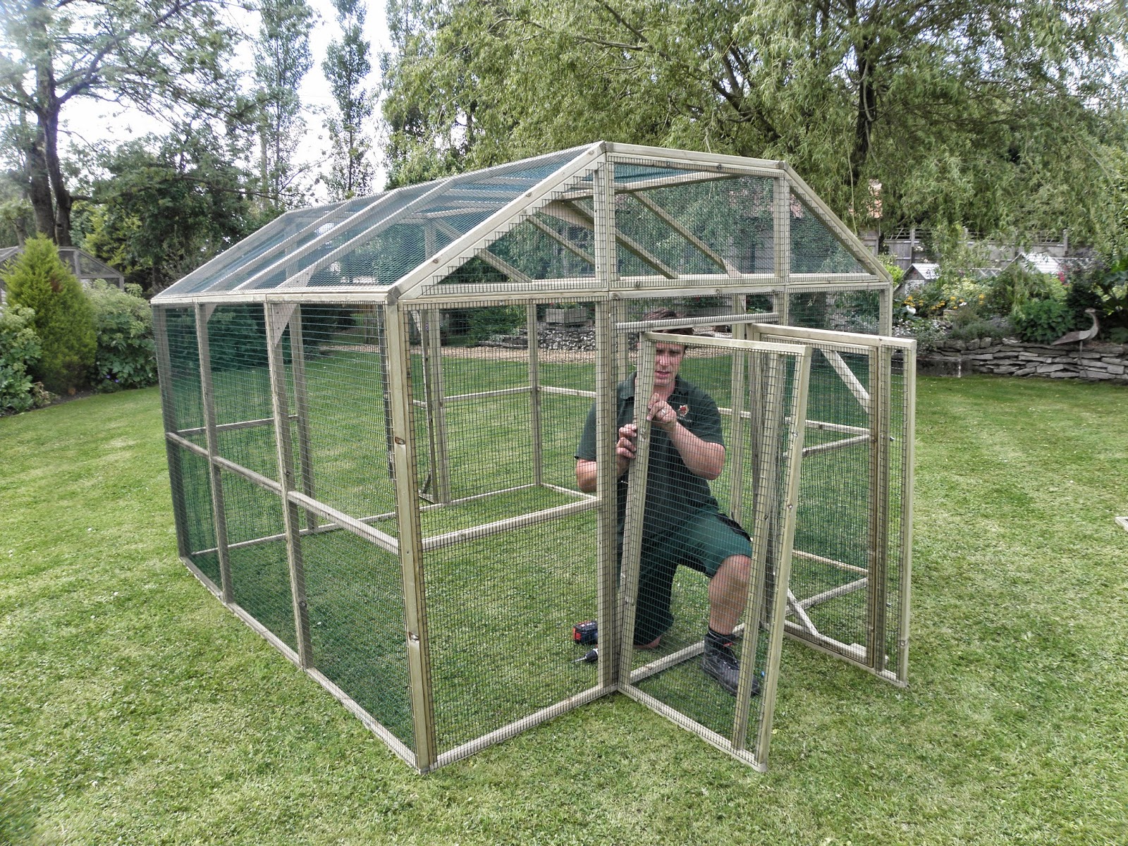Walk in Chicken Runs Large Poultry Pens