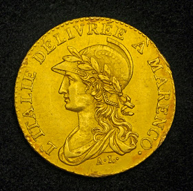 Napoleon 20 franc gold coin