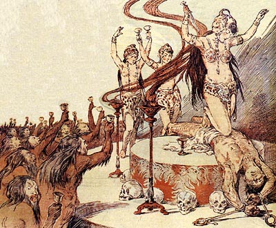 sacrifice to their gods