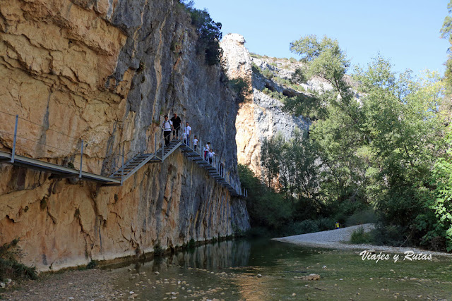 Pasarelas del Vero, Alquézar