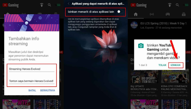 How to Live Stream Games on Youtube from Android Phones How to stream games on Youtube via Android phones