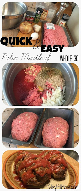 Easy Paleo Homestyle Meatloaf