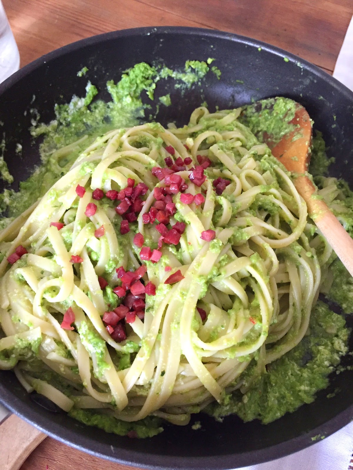 CUISINER BIEN : Erbsen-Carbonara nach Jamie Oliver