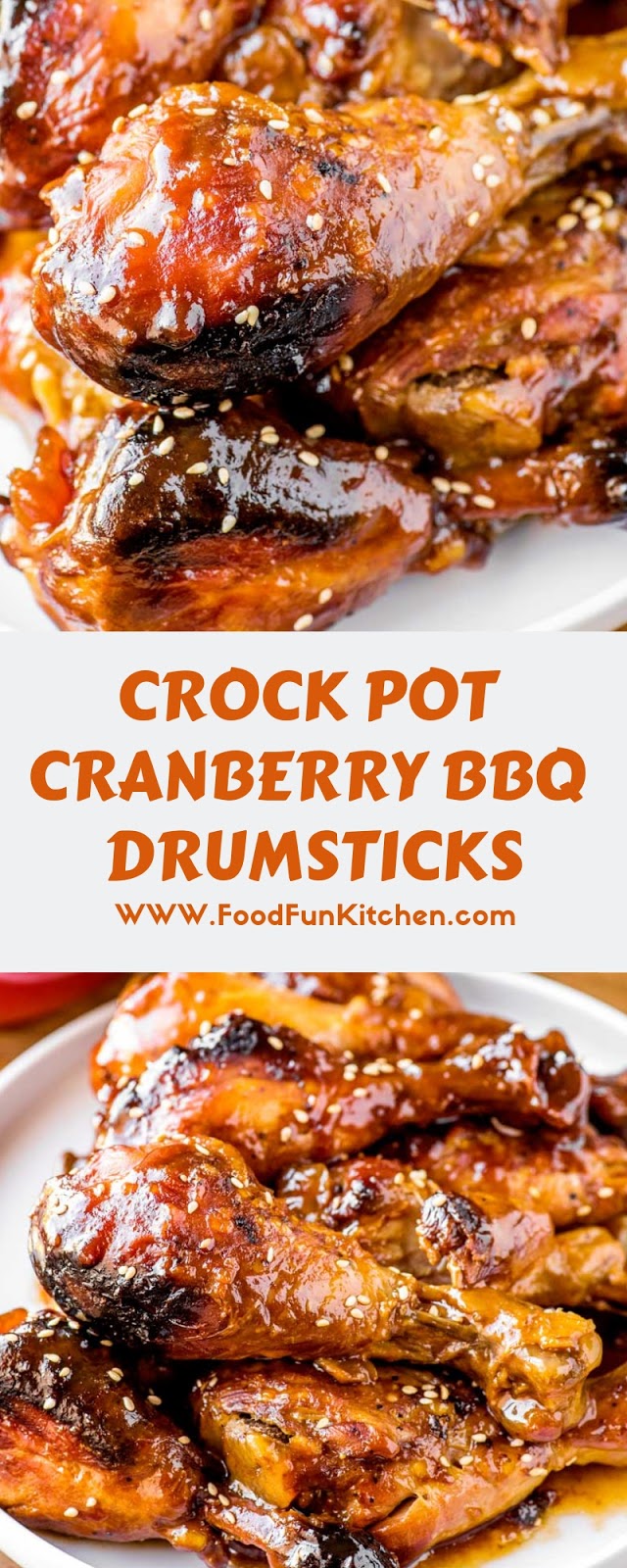 CROCK POT CRANBERRY BBQ DRUMSTICKS