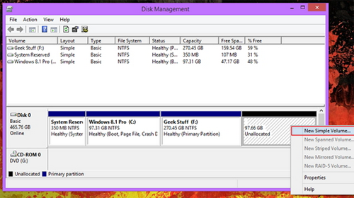 Cara melakukan partisi setelah proses installasi Windows 3 Cara melakukan partisi setelah proses installasi Windows 3