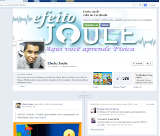 Efeito Joule no Facebook Efeito Joule no Facebook