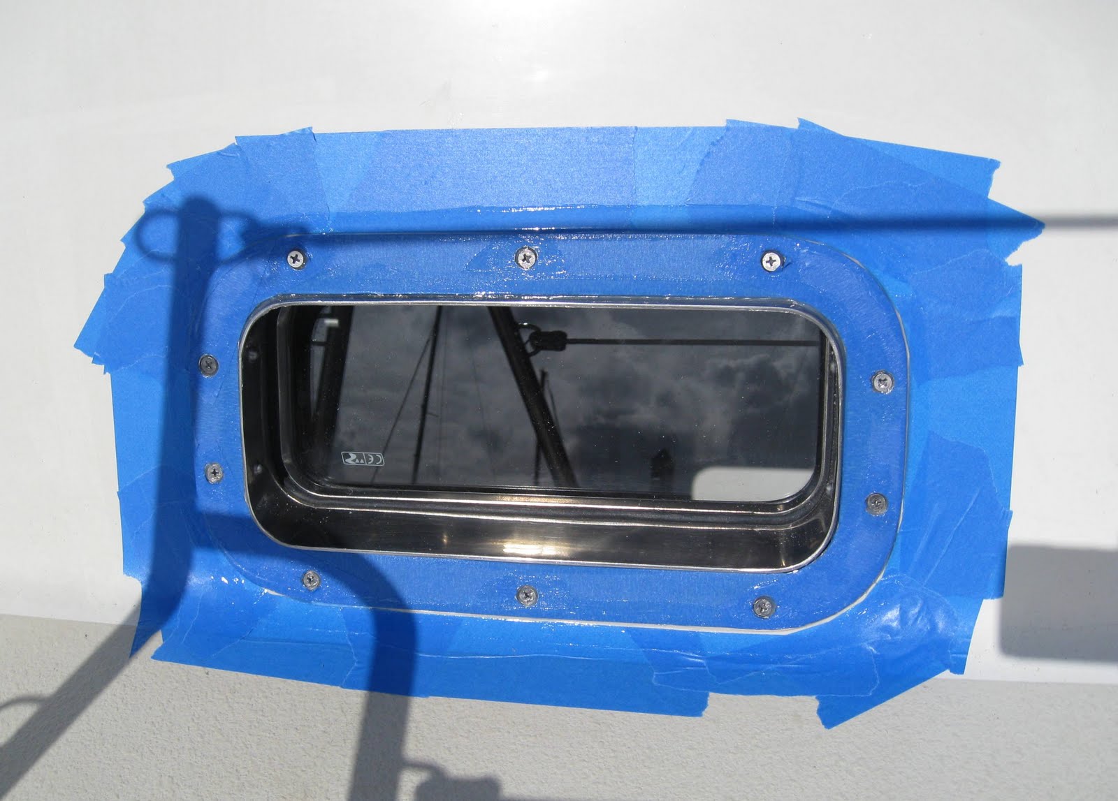 Sail with Bliss Portlight Repair & Dinghy Inspection