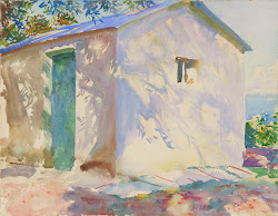 shadows corfu sargent singer john watercolor lights opaque april watercolors 1909 light paintings painting graphite artist museum shadow fine translucent