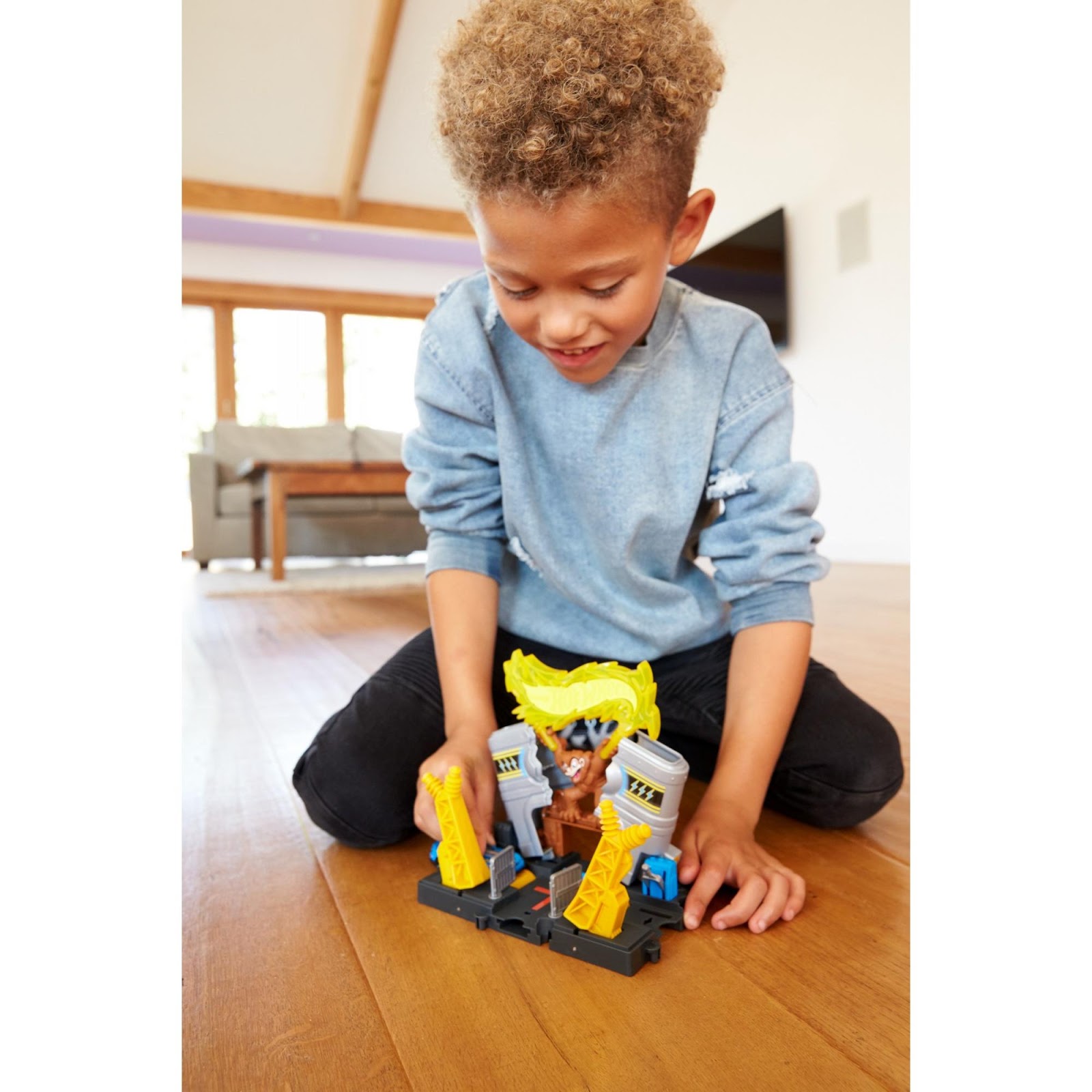 hot wheels city downtown power plant blast playset