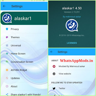 WhatsApp Alaskar v4.50