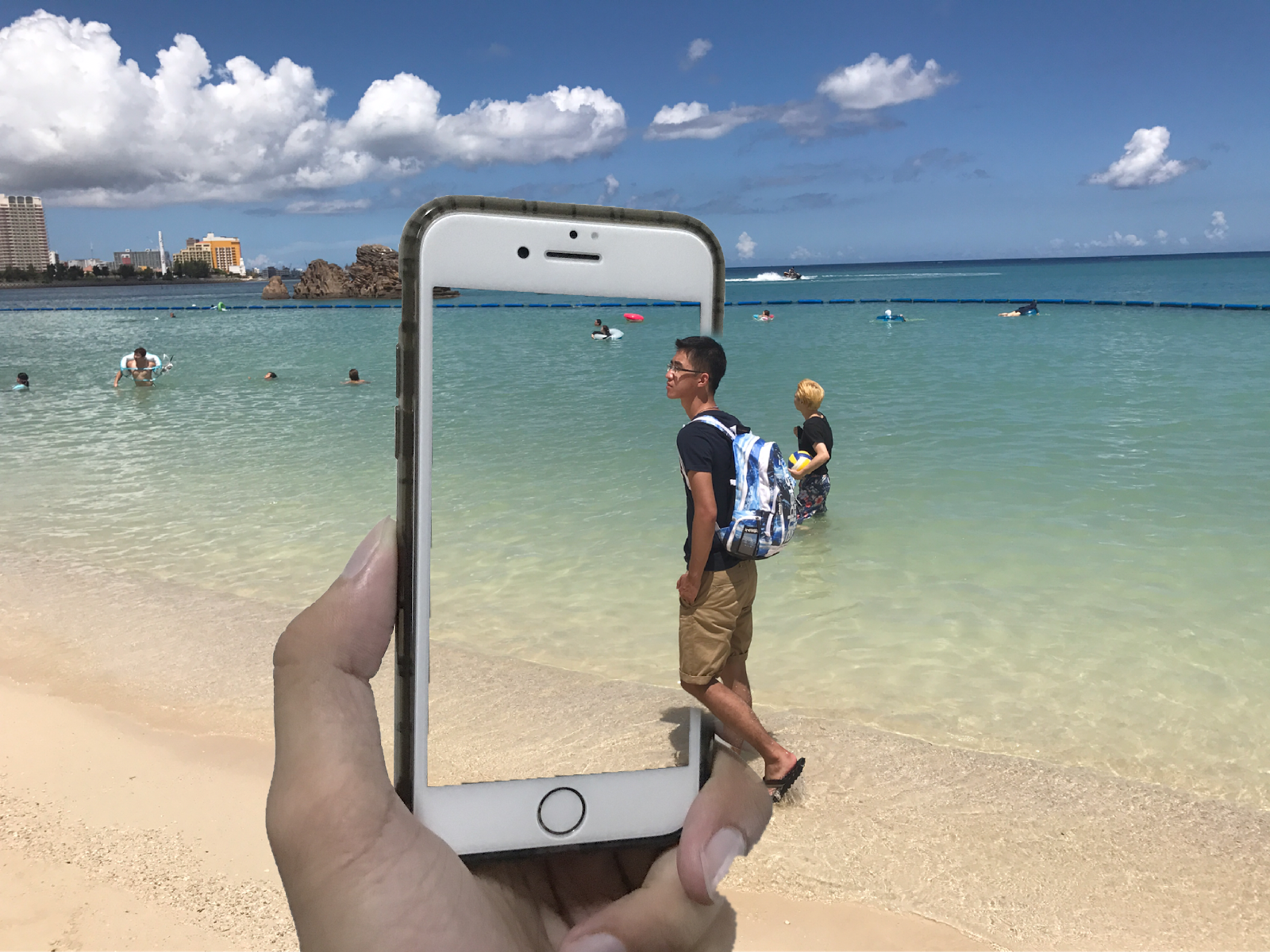 Photoshop Mix 使用 iPhone 輕鬆製作酷炫的手機穿越照 - 電腦王阿達