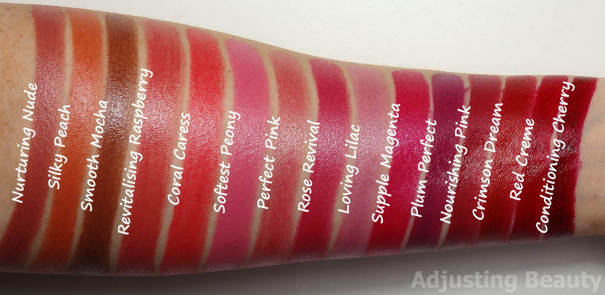 Review: Avon True Supreme Nourishing Lipsticks (All Shades 
