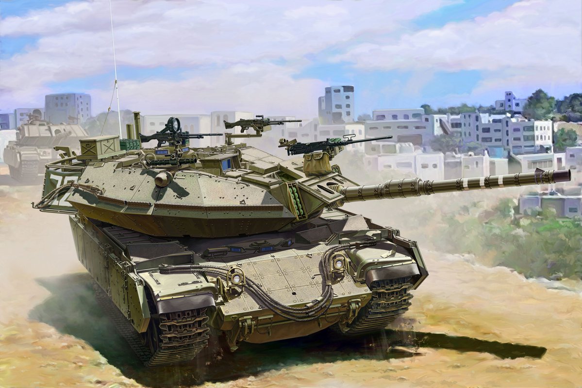 the-modelling-news-meng-s-new-battle-tank-magach-6b-gal-batash