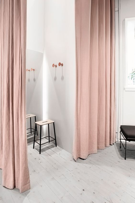 Provador Rose Gold Blog Viés Design