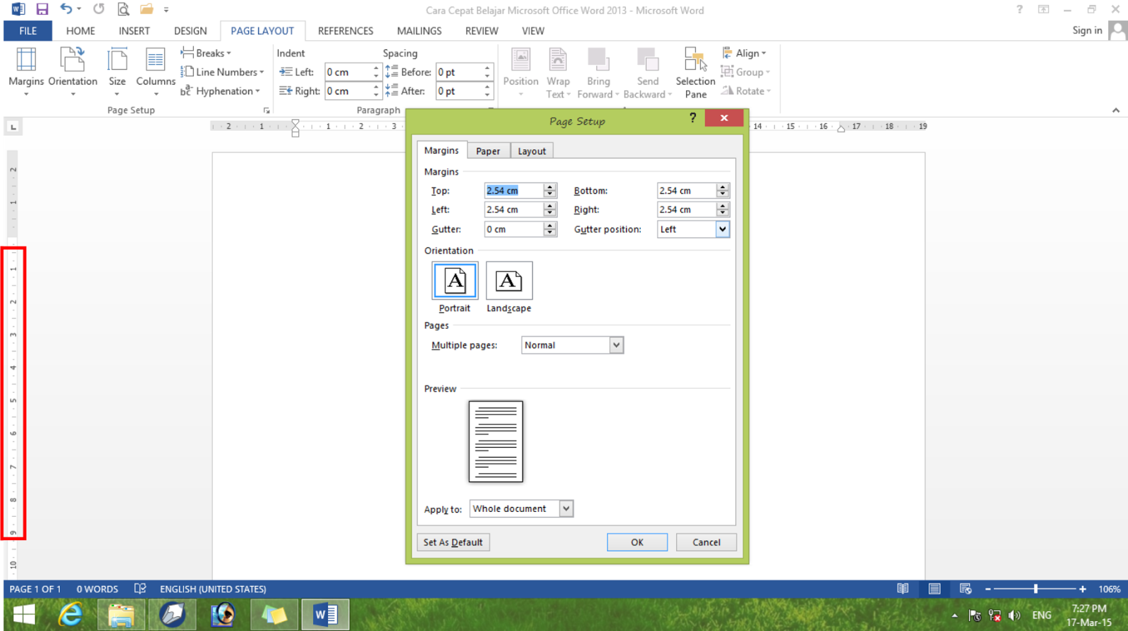 Cara Cepat Belajar Microsoft Office Word 2013 | GRAVIKA
