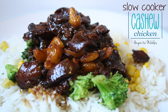 Anyonita Nibbles: Slowcooker Cashew Chicken