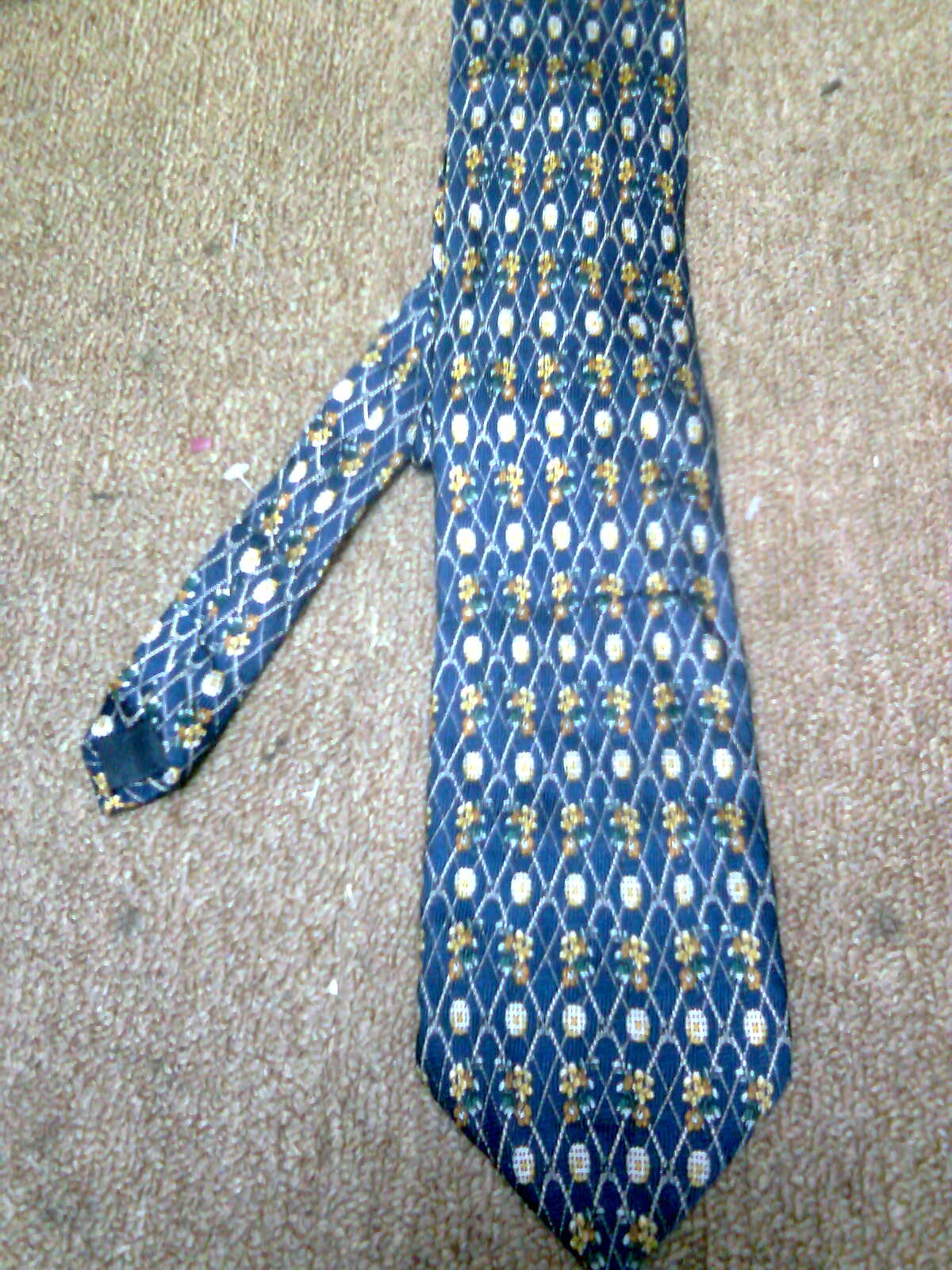 Rakutanstock.Com: Jean Paul Girbaud(used)Silk nice design Neck Tie